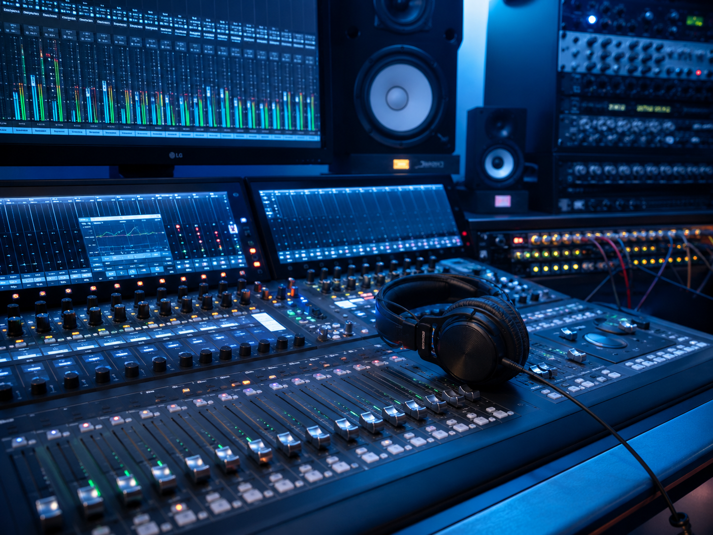 Audio control room